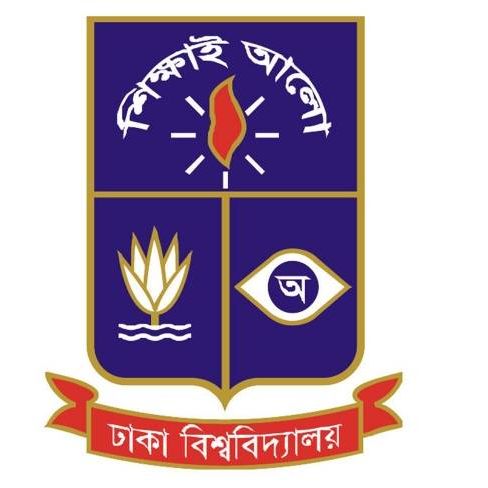 Sticker For Bike | dhaka university logo | Best Quality ( Sticker_Mode )