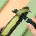 3 Colors Multifunctional Peeler Long Lasting Paring Knife Practical for Kitchen Fruit Vegetable Potato Peeler Knife. 