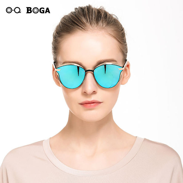 OQ%20BOGA%206%20Styles%20Fashion%20Unisex%20Retro%20Cat%20Eye%20Frame%20Polarized%20Sunglasses%20Women%20Men%20Eye%20Protection%20Metal%20Full%20Rim%20Anti-UV%20Sun%20Glasses%20UV400%20-%20Image%204