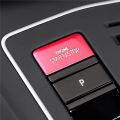 2X Car Engine Start Stop Button Switch Cover Trim for-Golf 8 MK8 AT Accessories 2020 2021 Red.
