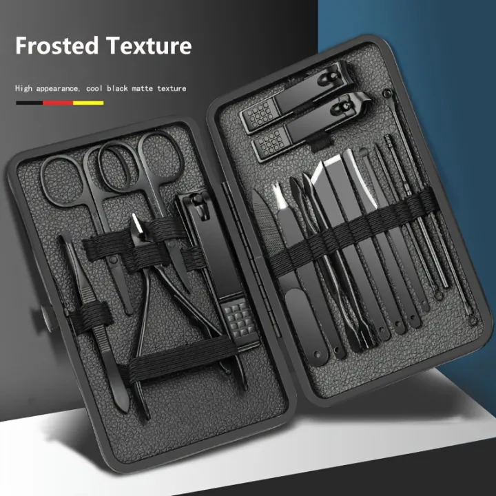 %E3%80%90Customizable%E3%80%91%207/10/18%20Pcs%20Classic%20Black%20Manicure%20Set%20Hand%20Feet%20Facial%20Stainless%20Steel%20Accessories,%20All%20Black%20Nail%20Clippers%20-%20Image%202