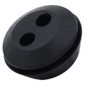10 Pcs 2 Holes Fuel Tank Grommet Rubber with Fuel Line Pipe for Brush Cutter Grass Trimmer.