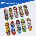 1/3/5pcs Mini Professional Skate Board Toys Cool Finger Sports Plastic Skateboards Creative Fingertip Toys for Adult and Kids. 