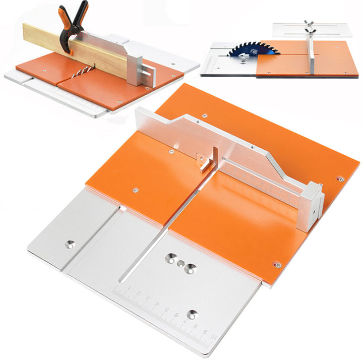 Aluminium Mini Table Saw Clearance Plate Circular Saw Flip Board With