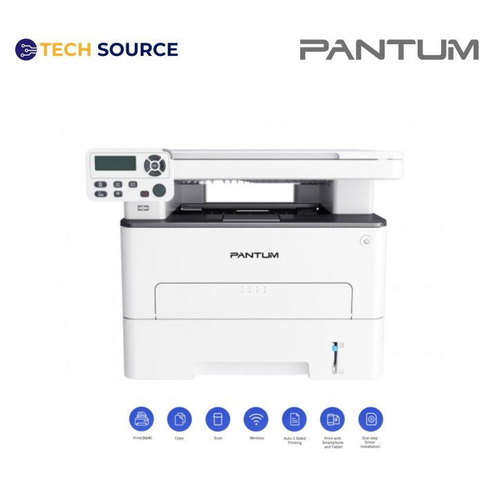 Pantum M6700DW 32PPM Print Scan Copy Automatic Duplex Mono Laser  Wireless Network Printer