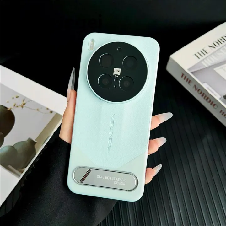 Langtegei%20Casing%20For%20Vivo%20X300%20Pro%20X300Pro%20VivoX300%20Vivo%20X200%20Pro%20Ultra%205G%20Splicing%20color%20Plain%20Leather%20Phone%20Case%20Shell%20bracket%20Back%20Shockproof%20Casing%20Cover%20-%20Image%209