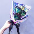 40 Pcs 59 cm x 57 cm Cellophane Wrap Paper Iridescent Film Gift Wrap. 