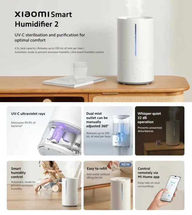 Xiaomi%20Smart%20Humidifier%202%20UV-C%20Sterilisation%204.5L%20(MJJSQ05DY)%20-%20Image%203