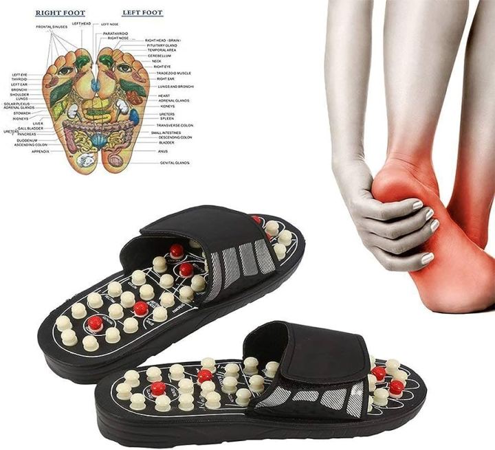 Unisex%20Plastic%20Acupressure%20Foot%20Massager%20Slippers,%20For%20Home/Office%20Foot%20Massage%20Slipper-%20Black%20-%20Image%204