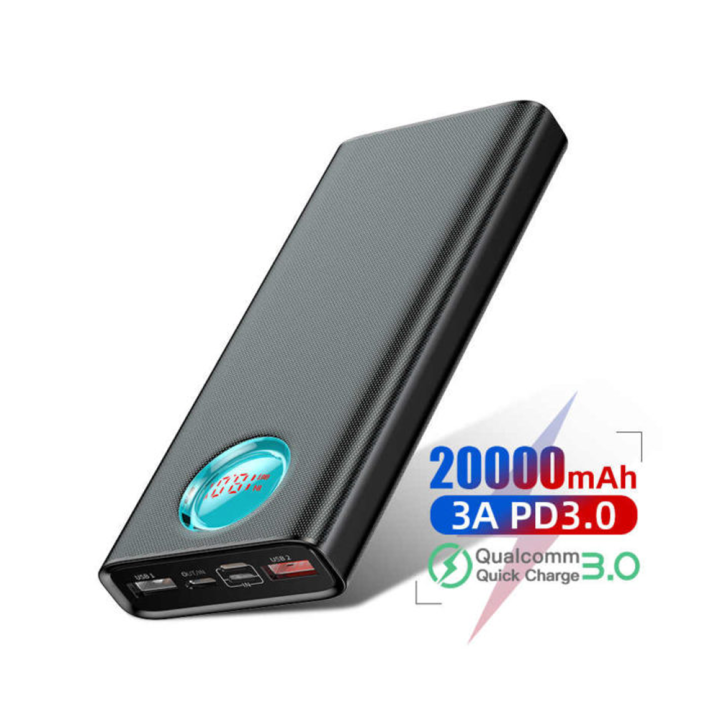 Baseus%2020000mAh%2018W%20Amblight%20Portable%20USB%20with%20Digital%20Display%20PD3.0,%20QC3.0%20Fast%20Charging%20Power%20Bank%20-%20Image%205