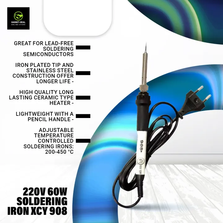220V%2060W%20Soldering%20Iron%20XCY%20908%20with%20Adjustable%20200-450%20Degree%20celsius%20Temperature%20Control%20-%20Image%203