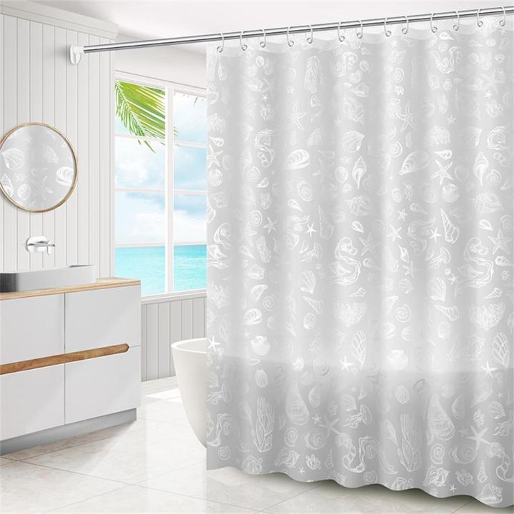 Waterproof%20Bath%20Curtains%20With%20Hooks%20Shower%20Curtain%20180cm%20X%20180cm%20For%20Families%20Apartments%20Dormitories%20Hotels%202022%20new%20-%20Image%206