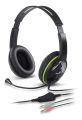 Genius HS-400A 3.5mm Wired Headset with Mic Black and Green. 