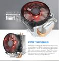Cooler Master Hyper T20 CPU Cooler For I3 And I5 Processor Supported CPU Sockets LGA1156 LGA1155 LGA1151 LGA1150 LGA775 AM4 AM3+ AM3 AM2 FM2+ FM2 FM1.