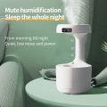 Water Droplet Air Humidifier Anti-Gravity Ultrasonic Cool Mist Maker Night Light Weightless Sprayer with LED Night Light. 