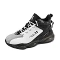 Cross Border Fall Men's Shoes 2023 New Teen High Top Basketball Sneakers Men's Casual Platform Daddy Trendy Shoes. 