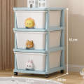 Drawer style layered cabinet, children's and baby clothes storage box, bedside table. 
