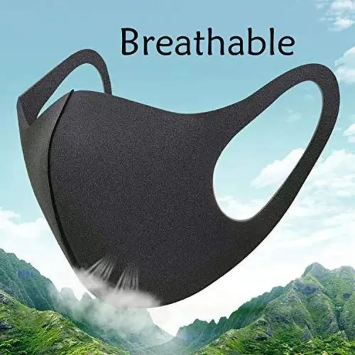 Anti-Pollution%20Protector%20Washable%20Breathable%20Reusable%20Windproof%20Dustproof%20Slim%20Face%20Sponge%20Black%20for%20Men%20&%20Women%20face%20mask%20-%20Image%203
