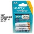 Sony AA CycleEnergy Rechargeable Battery 4600mAh High-Capacity for Cameras and Electronics. 