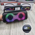 ET-312 Bluetooth, AUX, USB, SD Card & FM Radio Supported Hi-Fi Sound Colorful RGB Lighting Party Bass Speaker. 