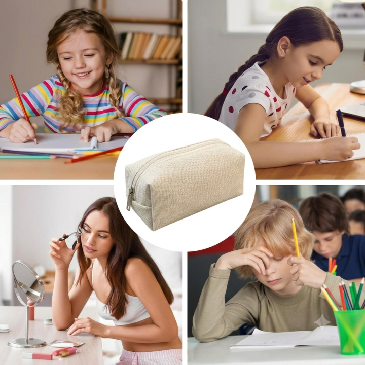Natural%20Fiber%20Pencil%20Case%20Ins%20High-value%20Cute%20Girl%20Student%20Makeup%20Bag%20Large%20Capacity%20Stationery%20Storage%20Bag%20-%20Image%202