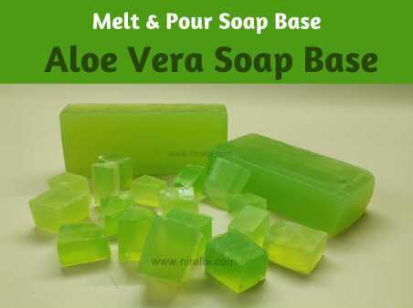 Alovera & Glycerine Soap Base (100 g) for making hand made soap
