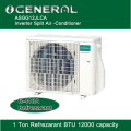 General (ASGG12JLCA ) 1 Ton refrezant, Inverter Wall-munt Air-conditioner /. 