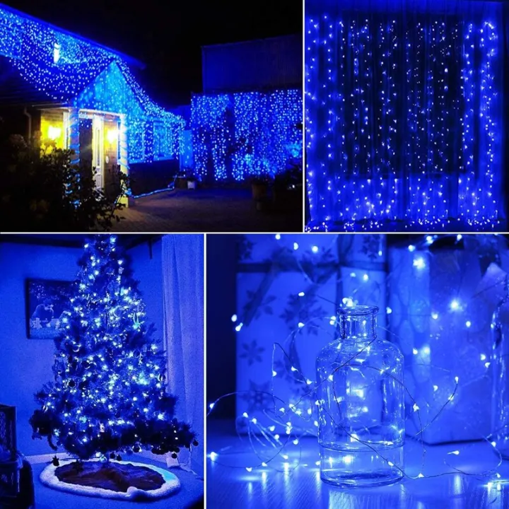 Outdoor%20Solar%20String%20Lights%201000%20Led%20Solar%20Powered%20Fairy%20Lights%20with%208%20Lighting%20Modes%20Waterproof%20Decoration%20Copper%20Wire%20Lights%20f--White-2Pack--20M-200LED%20-%20Image%208