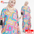 MU BAJU KAFTAN KELAWAR DEWASA FREE SIZE / BAJU KELAWAR LENGAN PENDEK / KAFTAN WANITA / BAJU TIDUR / WOMEN SLEEPWEAR. 