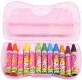 Oil Pastels 12 Color Environmentally Friendly Non-toxic Crayons.