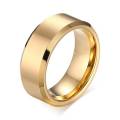 Gold Plated Finger Ring for Men - Golden.