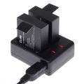 EKEN H9R SJCAM Battery + Dual Battery Charger PG1050 1050mAh SJ4000 SJ5000x Action Camera. 