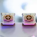 GATERON KS-33 Low Profile 2.0 Chocolate Keyboard Switch 3 Pin RGB Customized DIY Hot Swap Mechanical Keyboard Gaming Office. 
