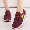 IELGY lightweight flying knit sports comfortable walking shoes.