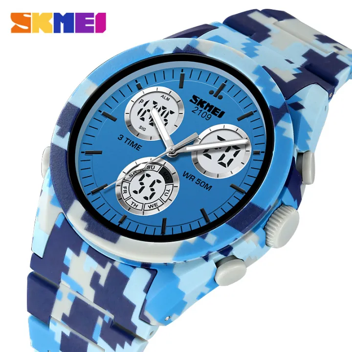 SKMEI%202109%20Sport%20Watches%20Mens%20Multifunctional%20Time%20Military%20Camouflage%20Countdown%20Digital%20Men%20Wristwatch%20Waterproof%20Chrono%20Clock%20-%20Image%2010