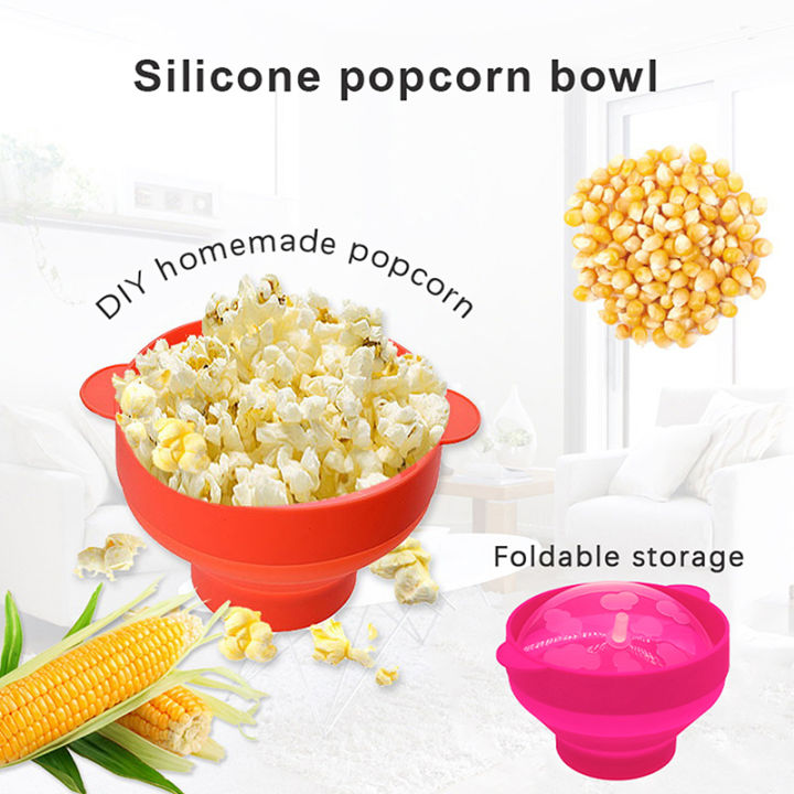 Kitchen%20Microwave%20Popcorn%20Bowl%20Bucket%20Silicone%20DIY%20Popcorn%20Maker%20With%20Lid%20Chips%20Fruit%20Dish%20High%20Quality%20Easy%20Tools%20Popcorn%20-%20Image%203