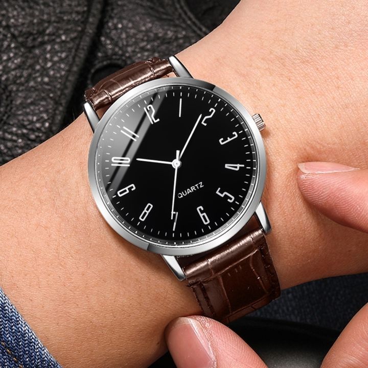 Fashion%20Arabic%20Dial%20Men's%20Watches%20Bracelet%20Set%20Casual%20Leather%20Band%20Analog%20Quartz%20Man%20Watch%20(without%20box)%20-%20Image%208