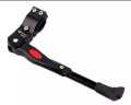 Mountain Bike Bicycle Side Kickstand Kick Stand Aluminium Alloy Adjustable Universal - Black. 