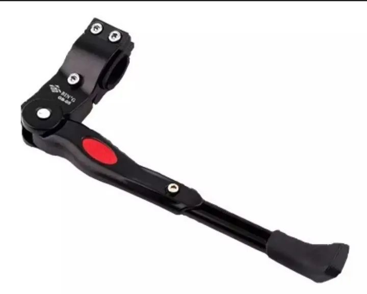 Mountain%20Bike%20Bicycle%20Side%20Kickstand%20Kick%20Stand%20Aluminium%20Alloy%20Adjustable%20Universal%20-%20Black%20-%20Image%203