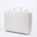 Urecimy Mens Metal Business Briefcase Aluminum Toolbox Luxury Car Case Laptop Document Brief case Silver.