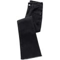 Black bootcut high-waisted jeans women's stretch slim slim hot girl straight leg loose wide-leg raw flared pants tide. 