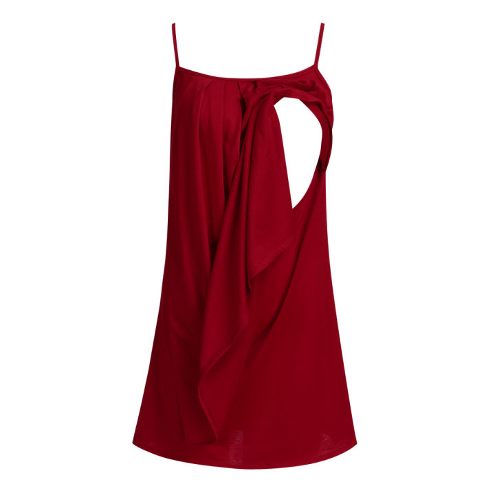 2024%20Wholesale%20Postpartum%20Woman%20Strap%20Tees%20for%20Nursing%20Sleeveless%20Maternity%20Breastfeeding%20T-Shirt%20Summer%20Lactation%20Clothes%204%20Colors%20Myhappinessisyou%20-%20Image%205