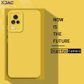 Angel Eyes Square Liquid Cover Case for VIVO IQOO 7 IQOO7 Legend 5G 360 Soft Protective Mobile Phone Back Armor Housing.