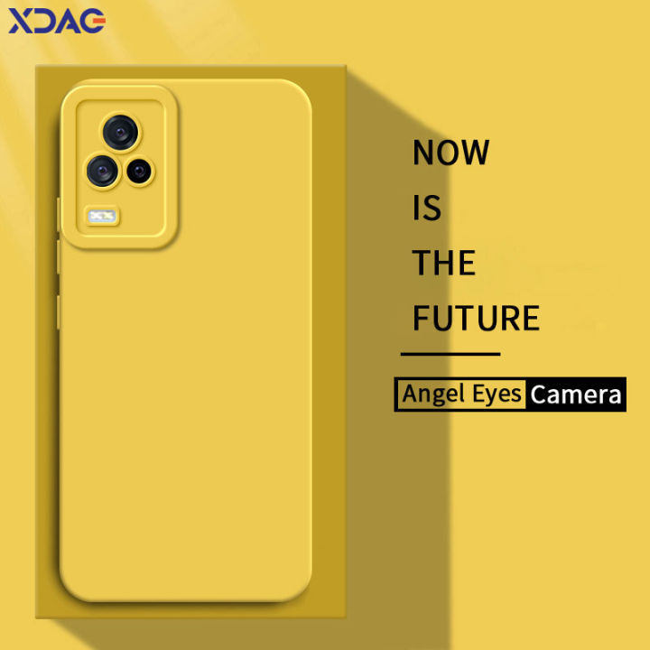 Angel Eyes Square Liquid Cover Case for VIVO IQOO 7 IQOO7 Legend 5G 360 Soft Protective Mobile Phone Back Armor Housing