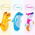 Fun Boxing Animal Tumbler Wrestler Cartoon Play Inflatable Toy. 