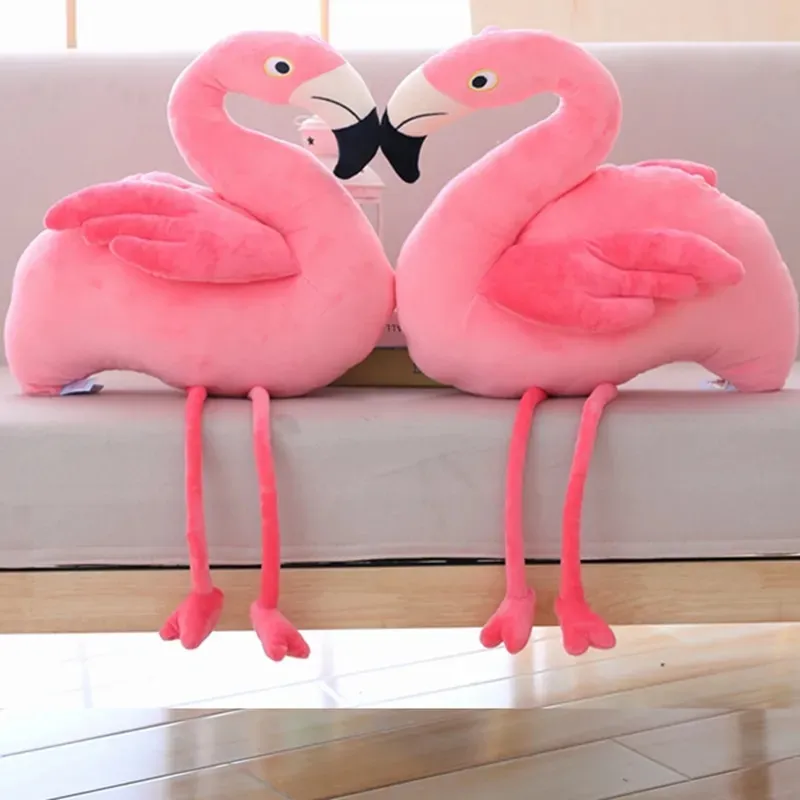 Realistic Flamingo Plush Toy Soft Plush Stuffed Animal Flamingo