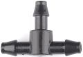 4mm Tee connector all sides barbed for 4/7 mm microtube drip irrigation feeder, drip extension line for agriculture, garden irrigation.. 