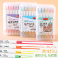 Noya manufacturers wholesale alcohol oily marker double-ended children's painting watercolor pen set paintbrushes graffiti pens.