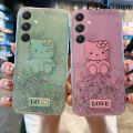New Phone Case For Samsung Galaxy A15 Cover Shiny Ring Covers Glitter Soft Transparent Kitty Stars Moon Girls for Samsung A15 Case. 