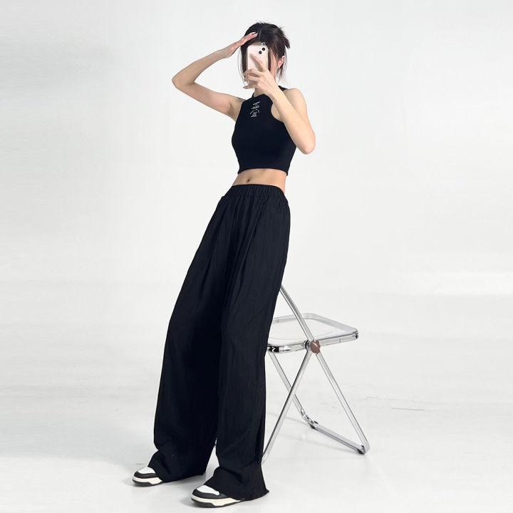 Ice%20Whale%20Island%20Gray%20Lazy%20Wide-Leg%20Pants%20for%20Women2023Summer%20New%20Pleated%20Casual%20Loose%20Mopping%20Yamamoto%20Pants%20Pants%20-%20Image%203